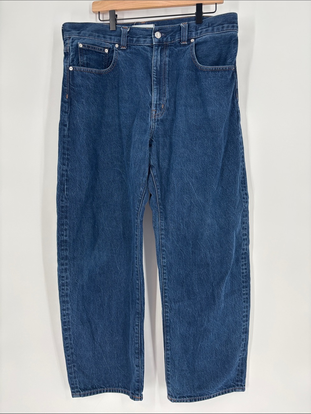Madewell Dark Blue Balloon Jeans 32